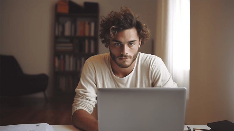 studente di economia aziendale e management