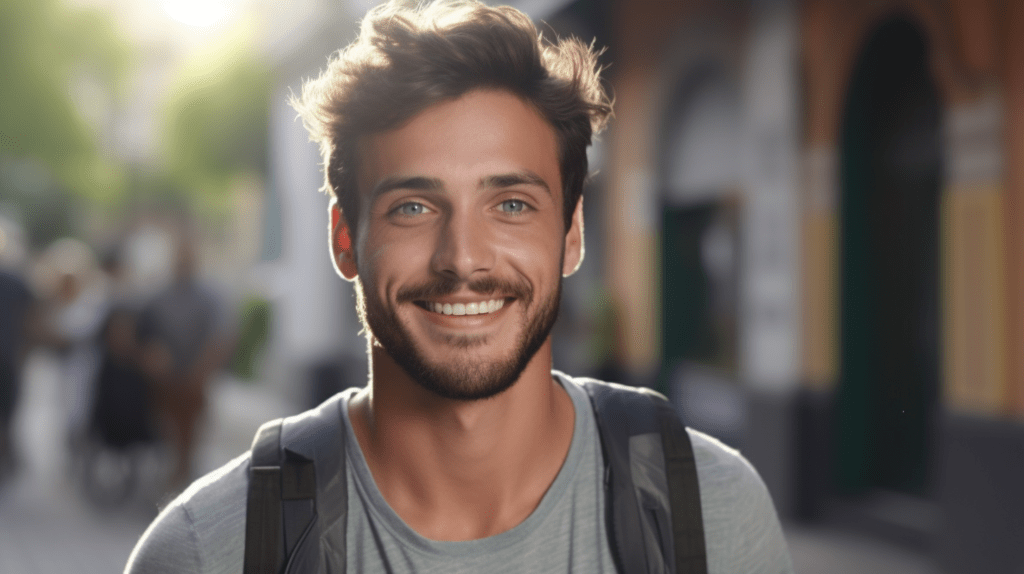 master of data science studente con zaino