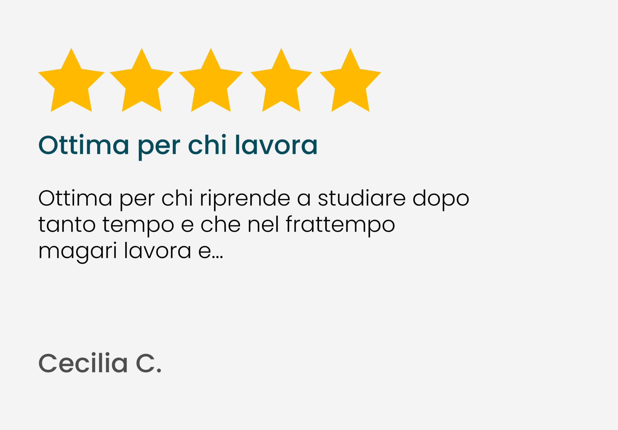 Recensioni Uninettuno 1