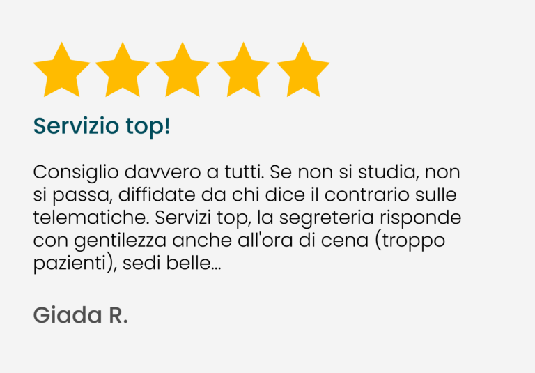 Recensioni IUL 2